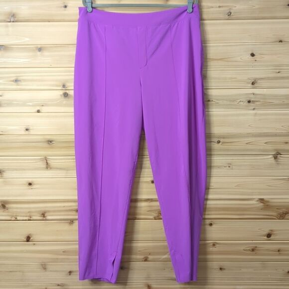 Athleta Pants Womens 18 Purple Vienna Slim Pant Neon - Picture 1 of 11
